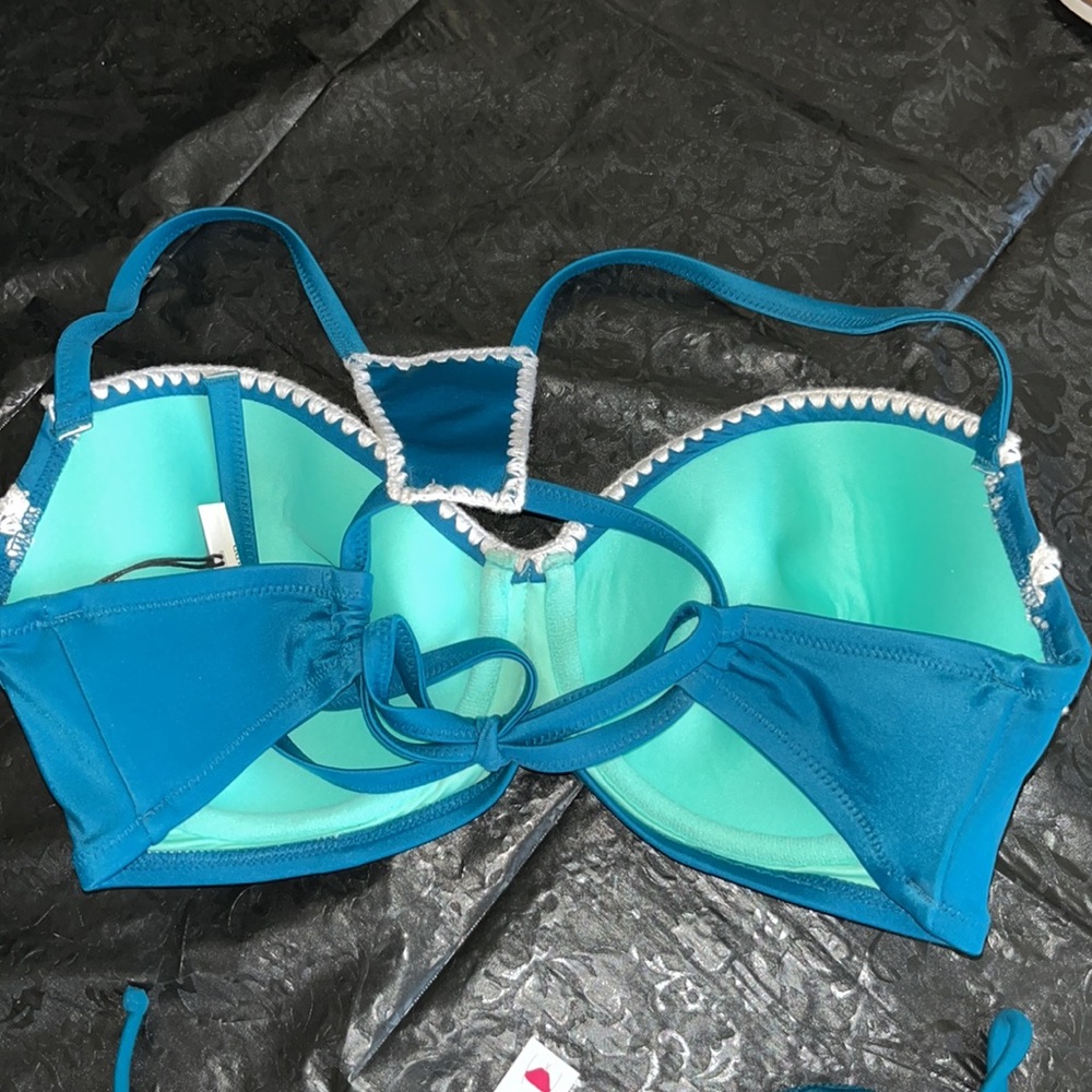 34DD SwimTop & Matching Color Bottoms Medium NWT - Picture 3 of 7